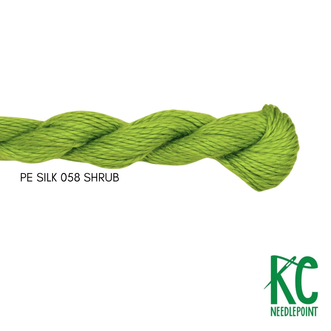 Planet Earth Silk 058 Shrub - KC Needlepoint