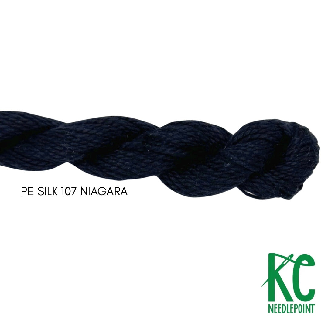 Planet Earth Silk 107 Niagra - KC Needlepoint