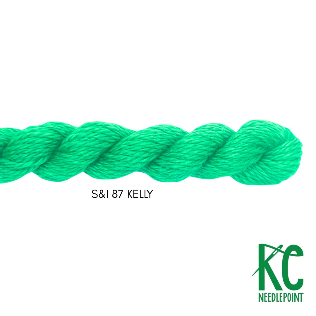 Silk & Ivory 087 Kelly - KC Needlepoint