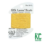 Silk Lamé Braid SL11 Yellow - KC Needlepoint