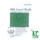 Silk Lamé Braid SL244 Vineyard Green - KC Needlepoint