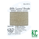 Silk Lamé Braid SL207 Prairie Dust - KC Needlepoint