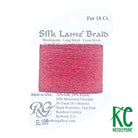 Silk Lamé Braid SL185 Tango Red - KC Needlepoint