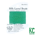 Silk Lamé Braid SL57 Christmas Green - KC Needlepoint
