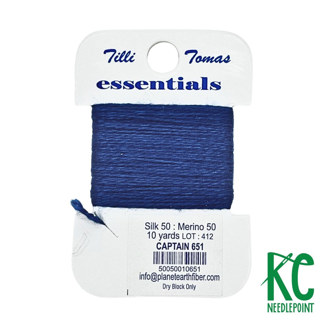 Essentials Card 651 Captain - KC Needlepoint