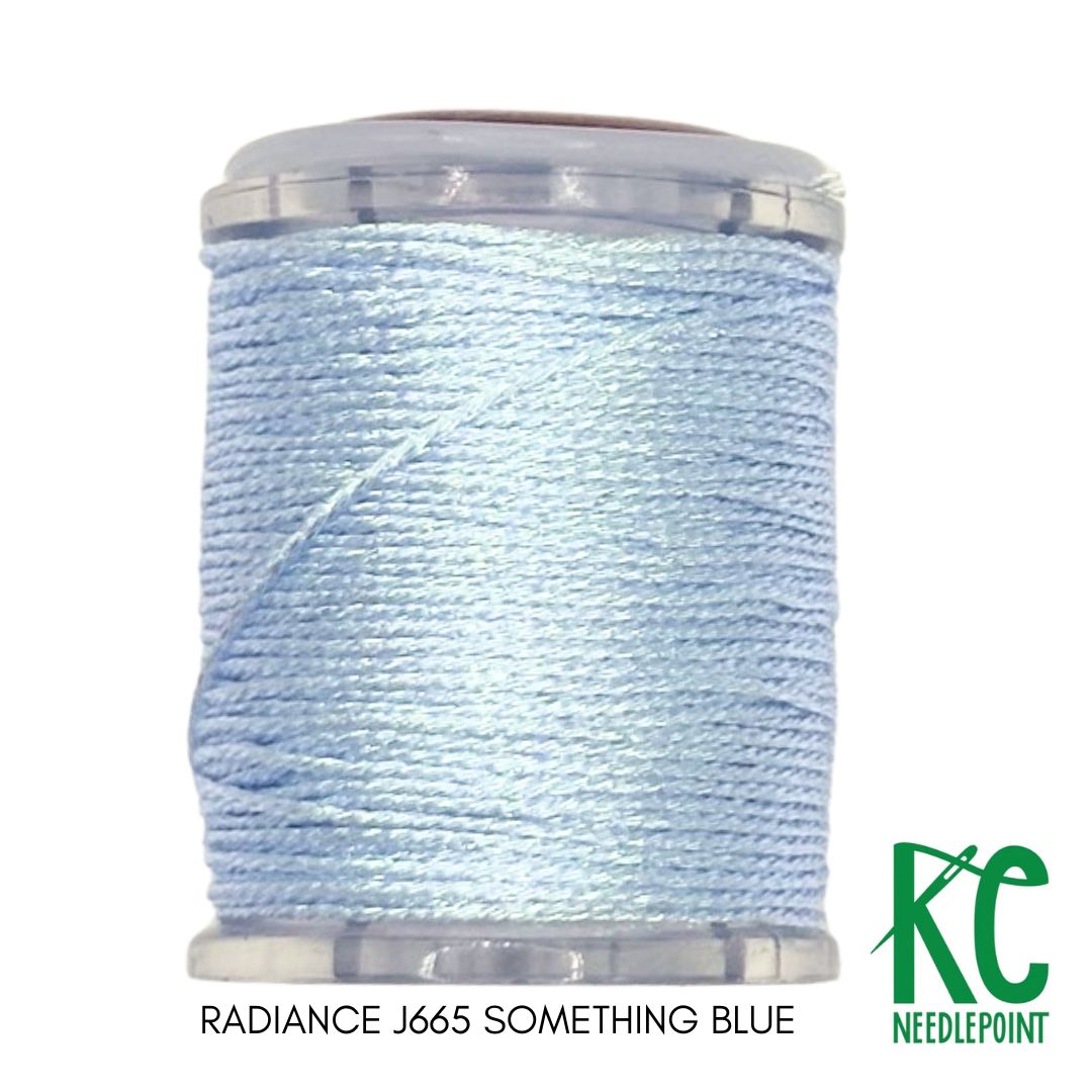 Radiance Jewel J665 Something Blue - KC Needlepoint