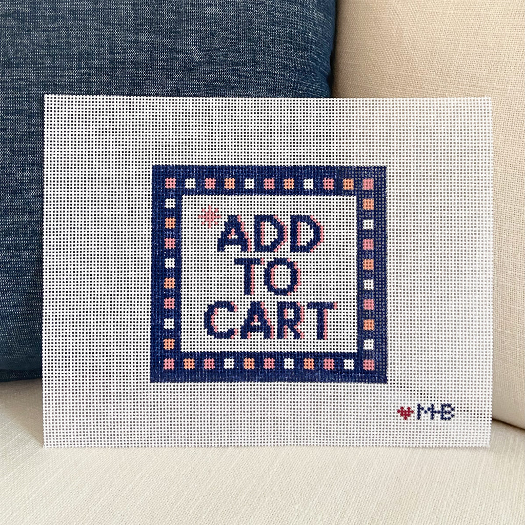Add to Cart Canvas - KC Needlepoint