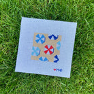 Beach Umbrellas Square Canvas - KC Needlepoint