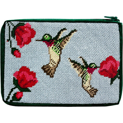 Hummingbird Purse Kit - KC Needlepoint