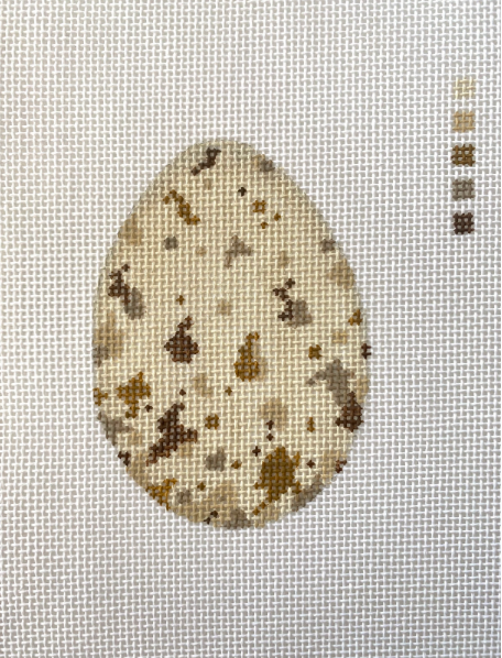 Herring Gull Egg Canvas - KC Needlepoint
