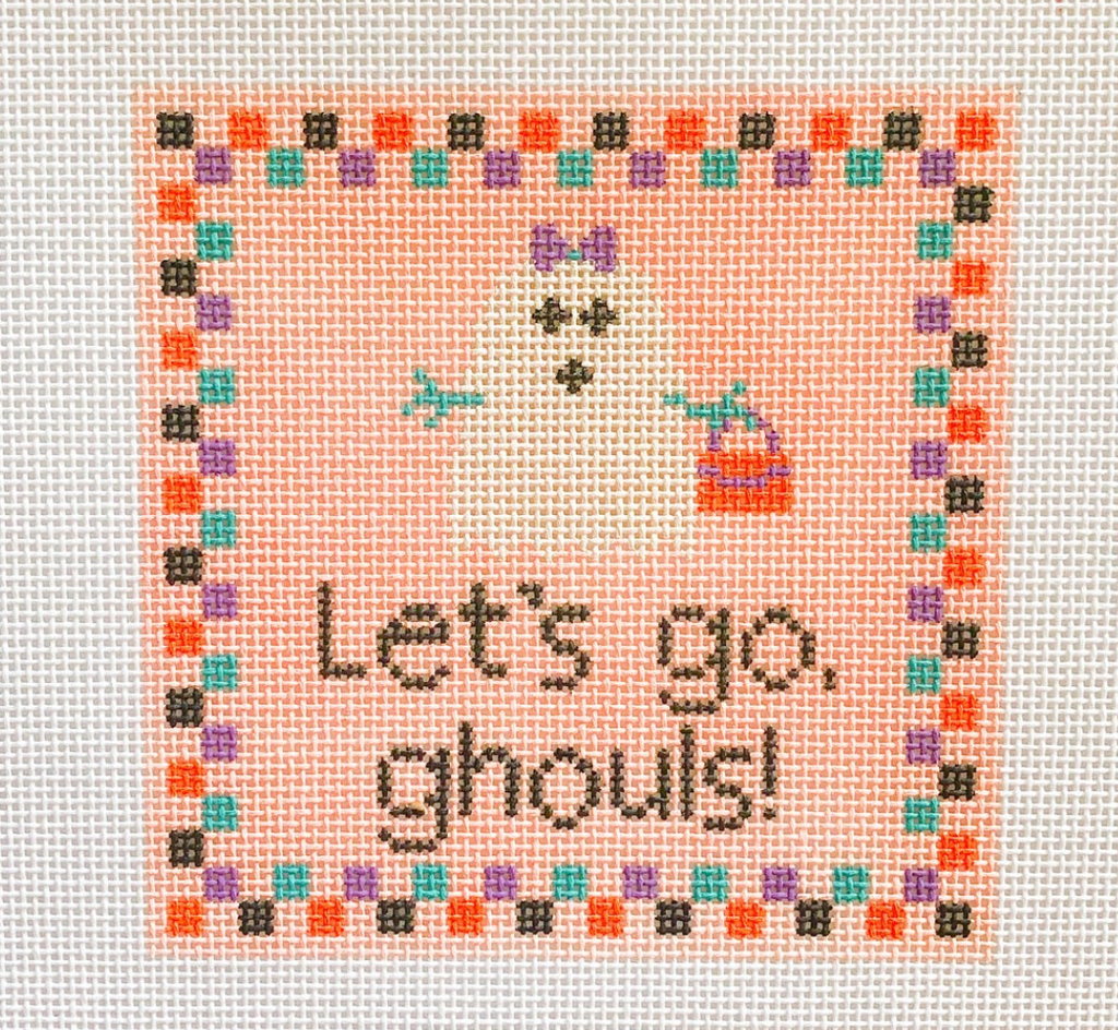 Let's Go Ghouls! Canvas - KC Needlepoint