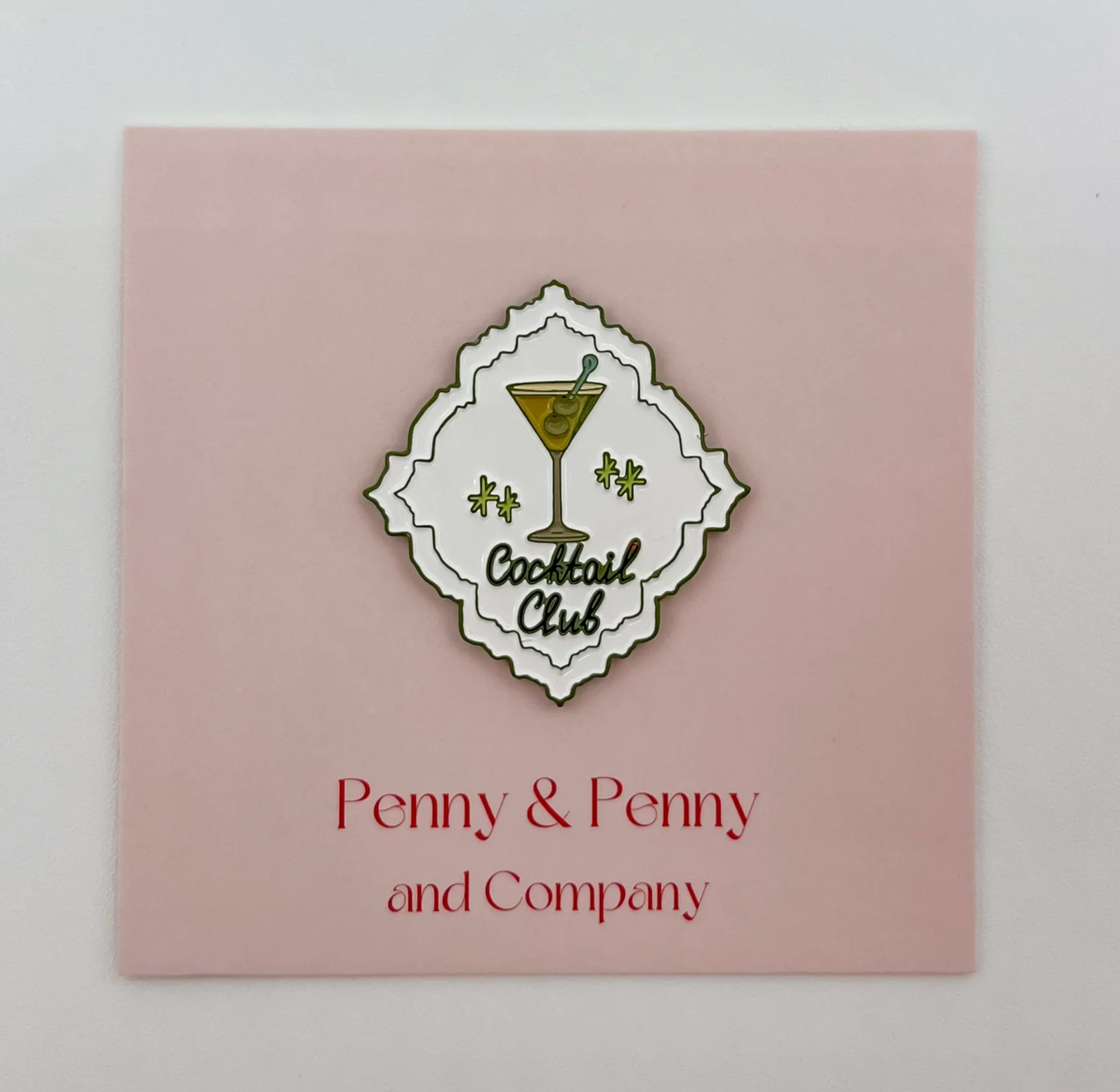 Cocktail Club Needle Minder - KC Needlepoint