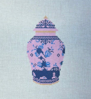 Oriente Italiano Ginger Jar Canvas - KC Needlepoint