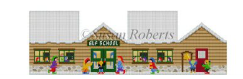 Elf School House - KC Needlepoint