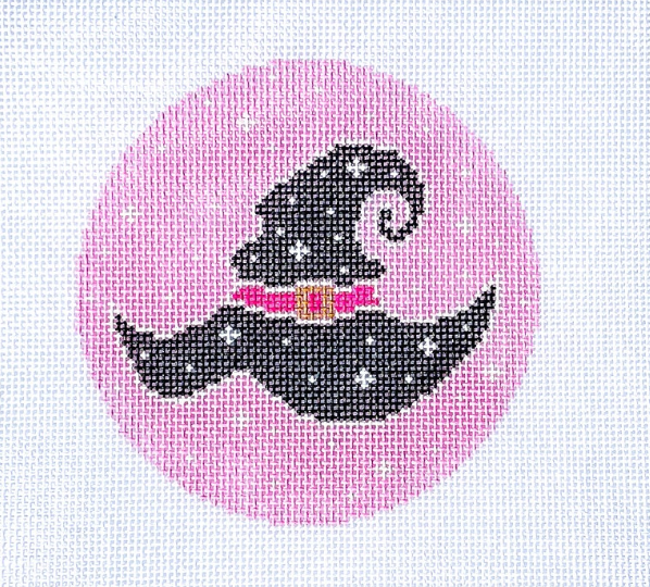 Celestial Witch Hat Canvas - KC Needlepoint