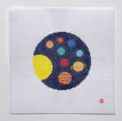 Celestial Bodies Round Canvas - KC Needlepoint