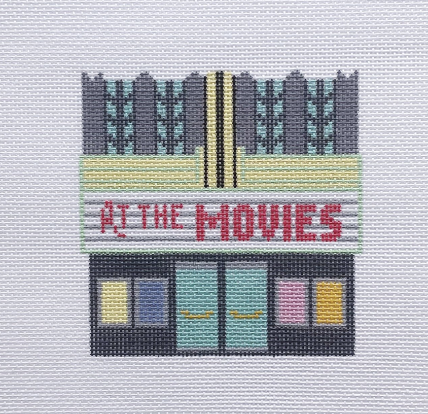 Movie Palace Canvas - KC Needlepoint