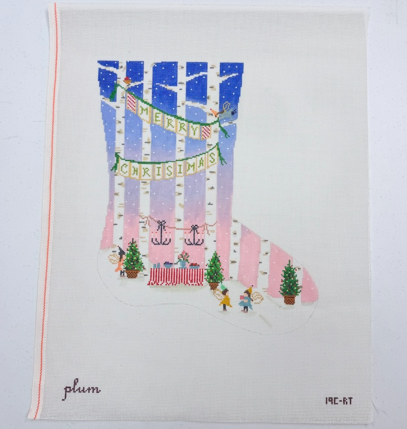 Have Yourself a Fairy Little Christmas Stocking Canvas - KC Needlepoint