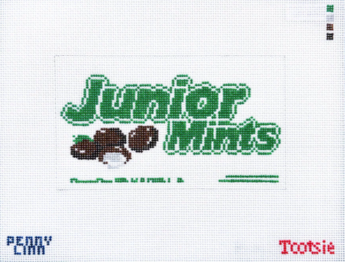 Junior Mints Canvas - KC Needlepoint