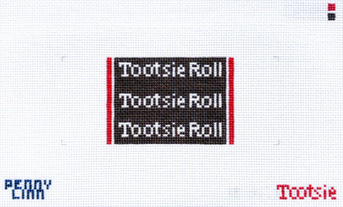 Tootsie Roll 3D Canvas - KC Needlepoint