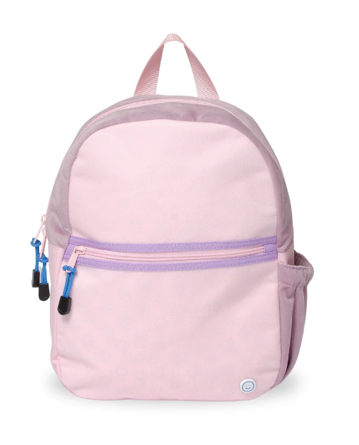 Small Becco Backpack Kids Lux Pink/Lavender - KC Needlepoint