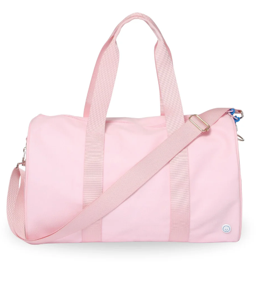 Becco Sleepover Duffle Bag - Pink - KC Needlepoint