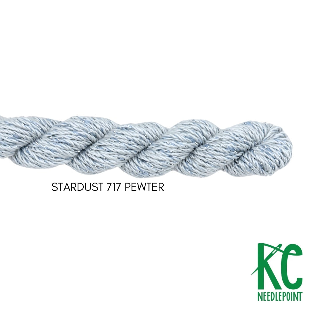 Stardust 717 Pewter - KC Needlepoint