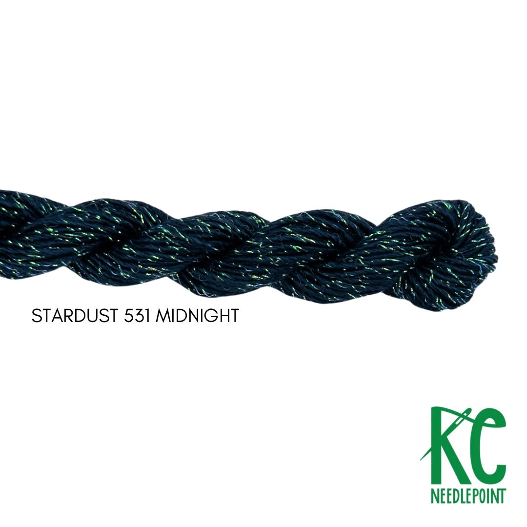 Stardust 531 Midnight - KC Needlepoint