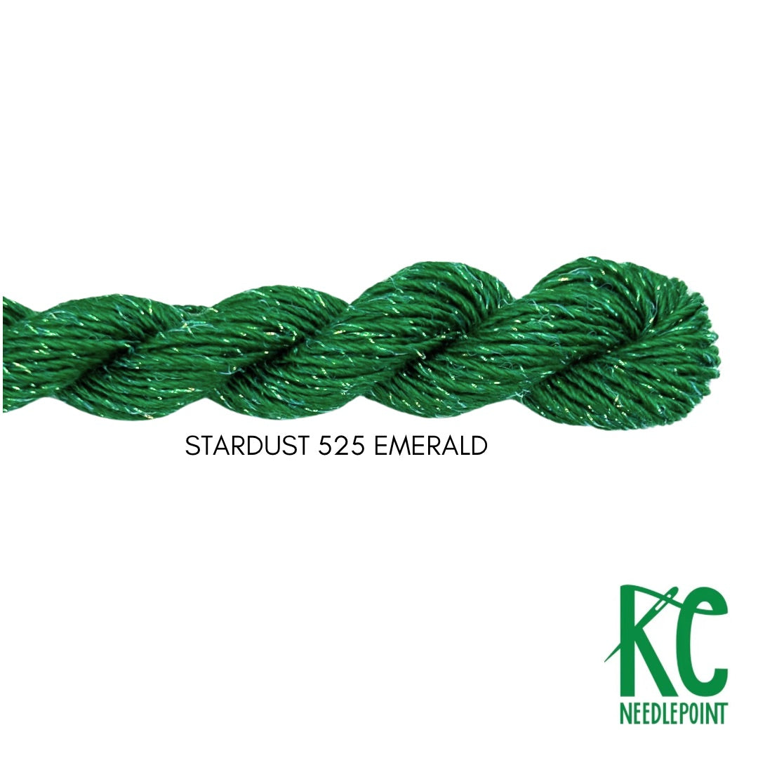 Stardust 525 Emerald - KC Needlepoint
