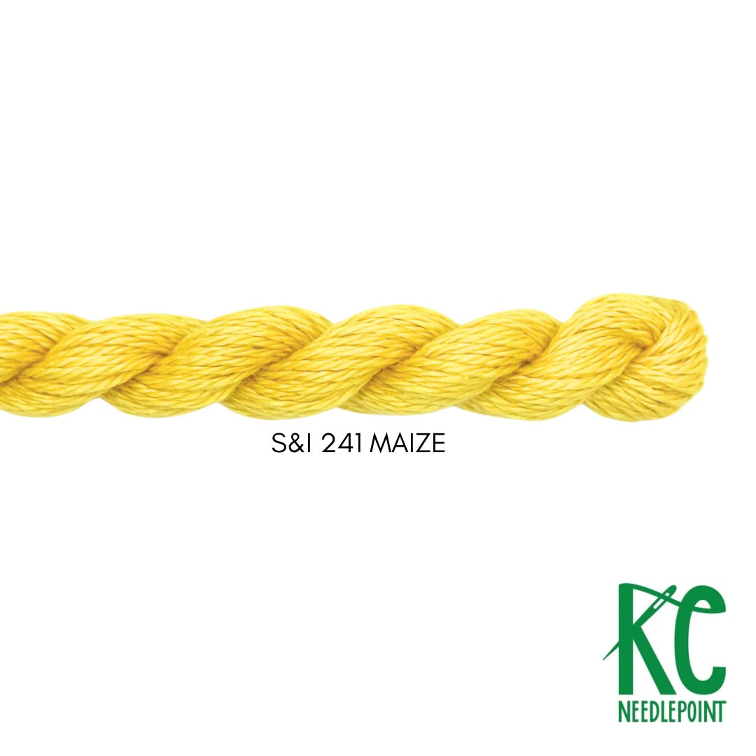 Silk & Ivory 241 Maize - KC Needlepoint