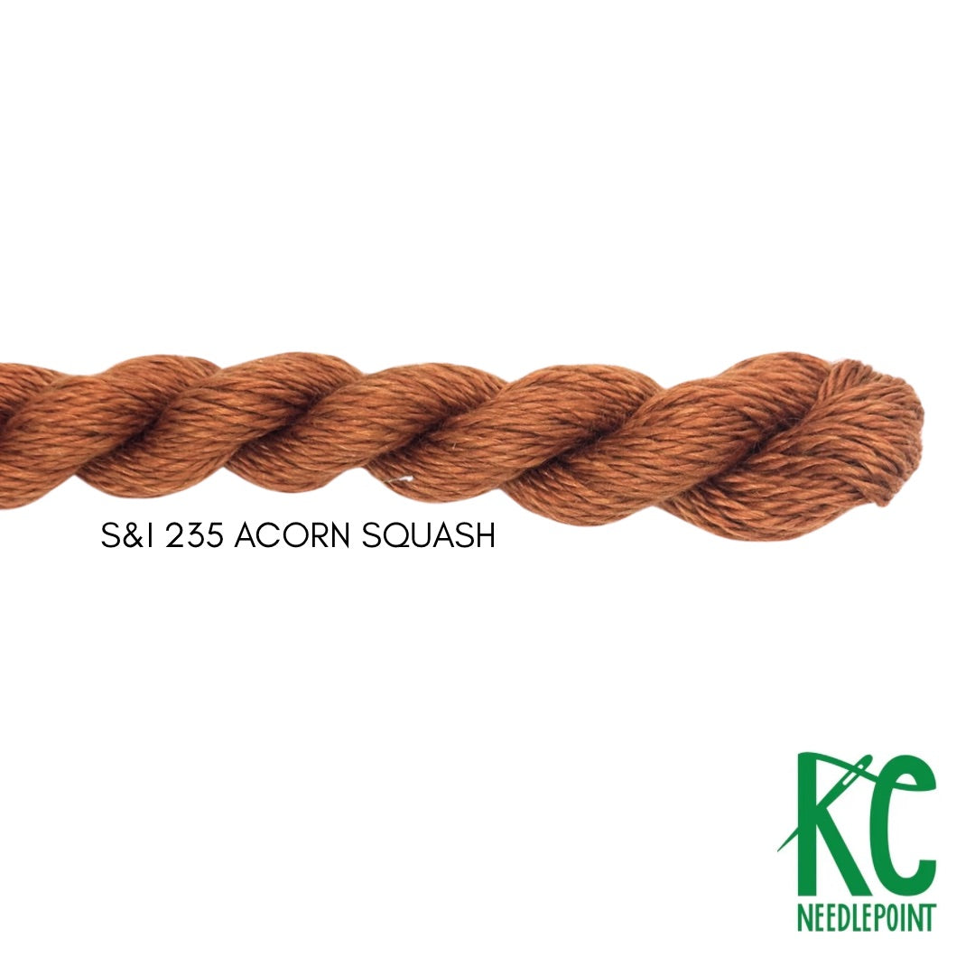 Silk & Ivory 235 Acorn Squash - KC Needlepoint