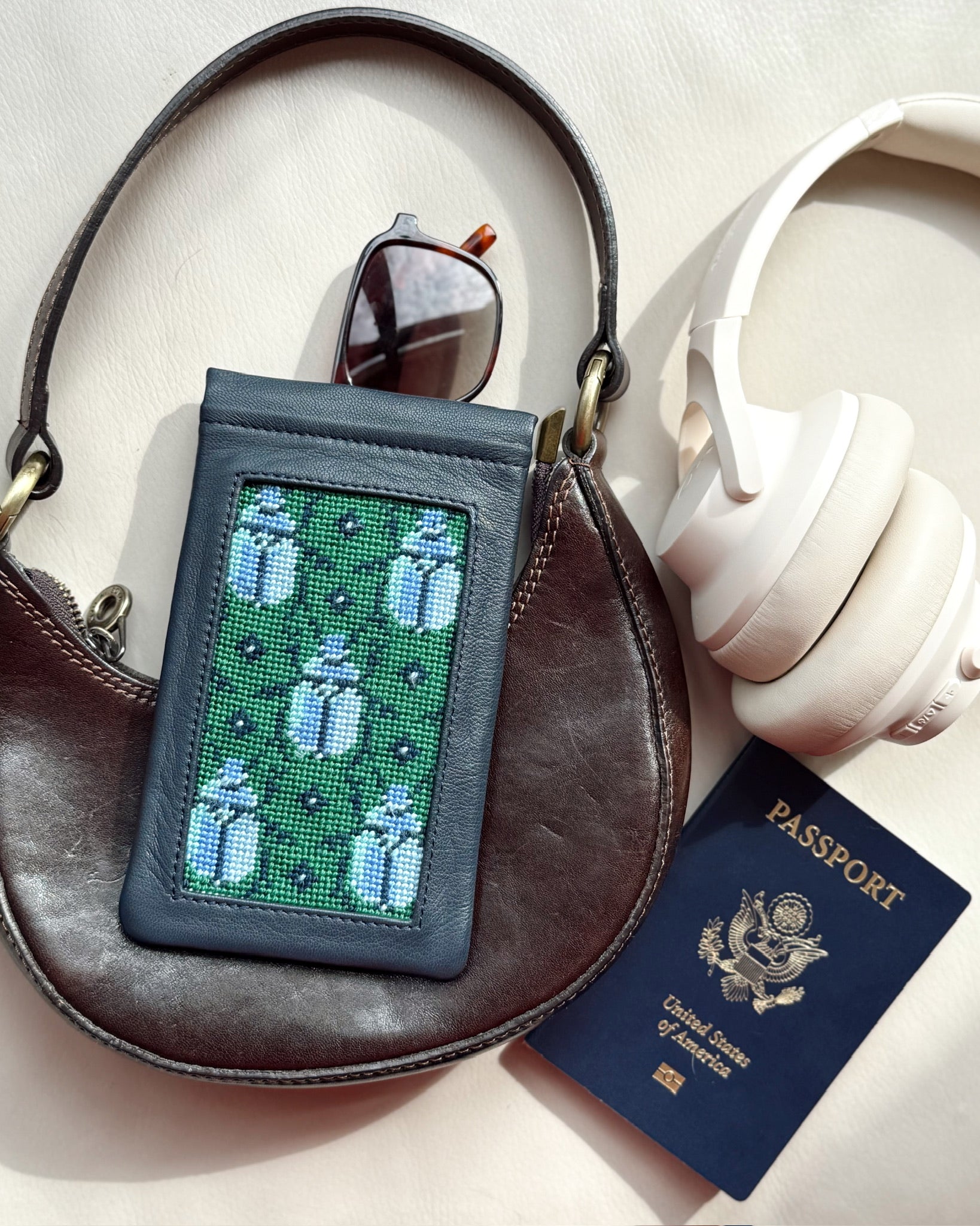 "Buggin' Out" Happy Stitching All-In-One Eyeglasses Case Kit - KC Needlepoint