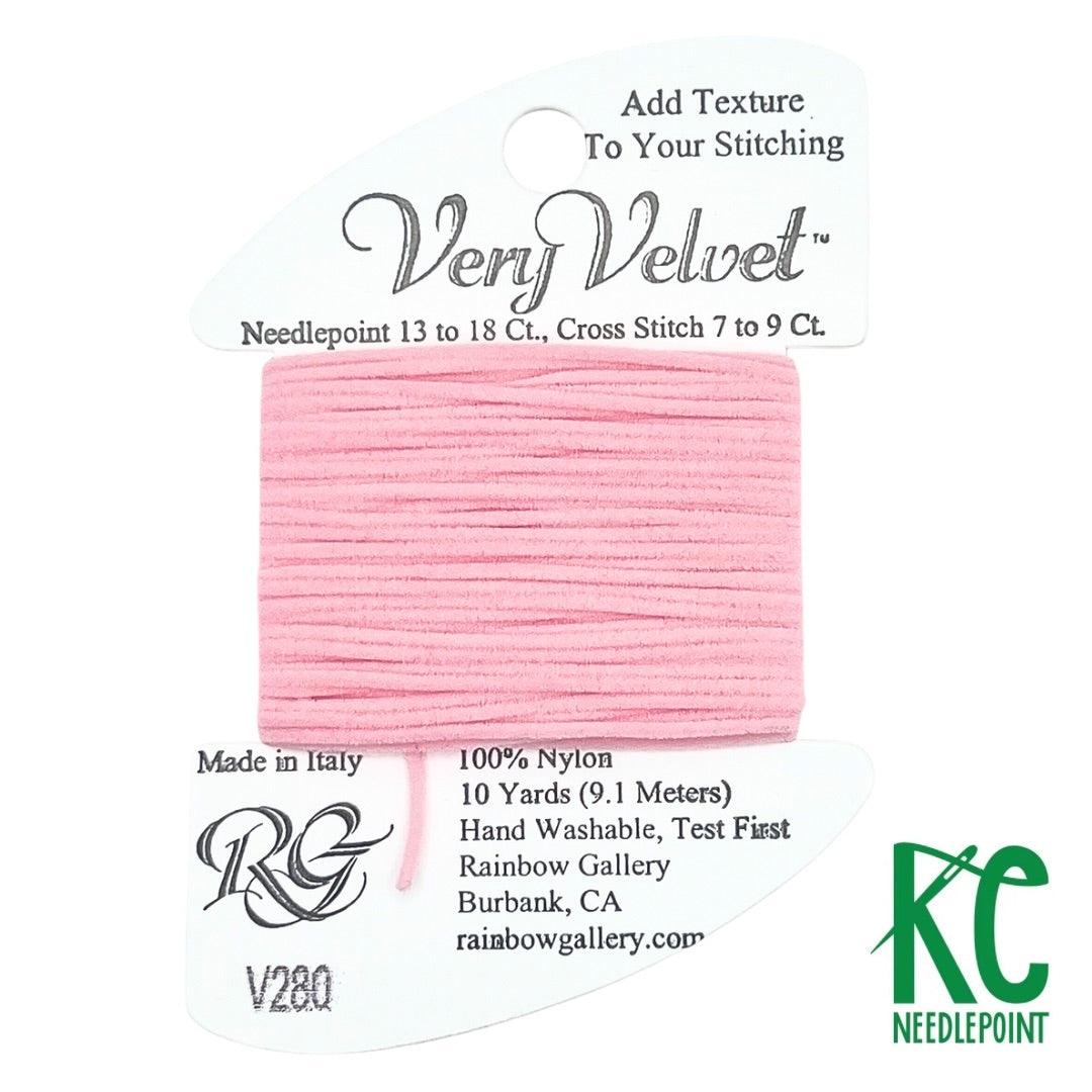 Very Velvet V280 Bubble Gum - KC Needlepoint