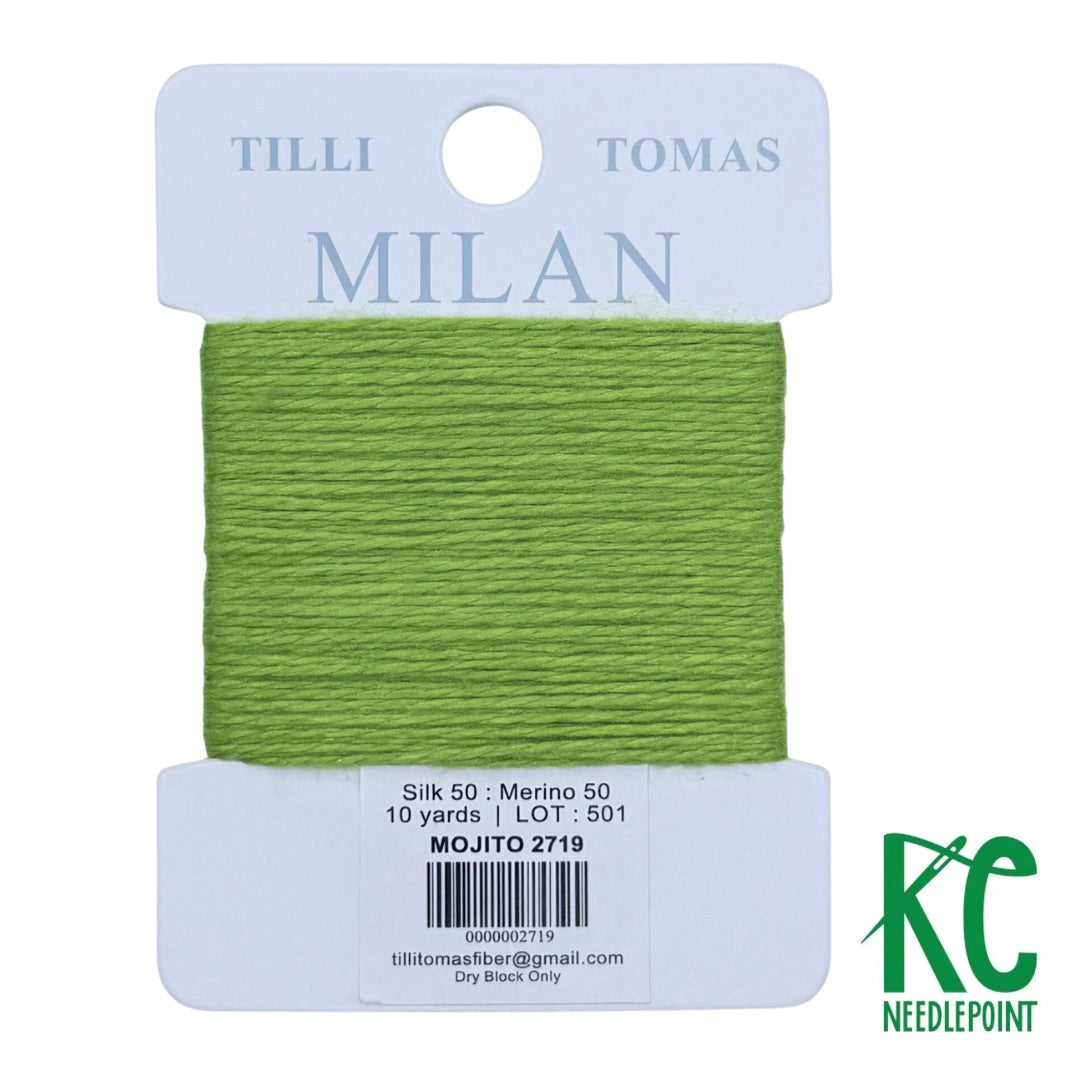 Milan Card 2719 Mojito - KC Needlepoint