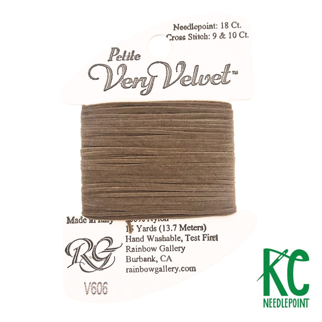Petite Very Velvet V606 Tan - KC Needlepoint