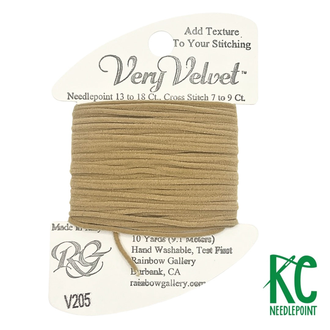Very Velvet V205 Camel - KC Needlepoint