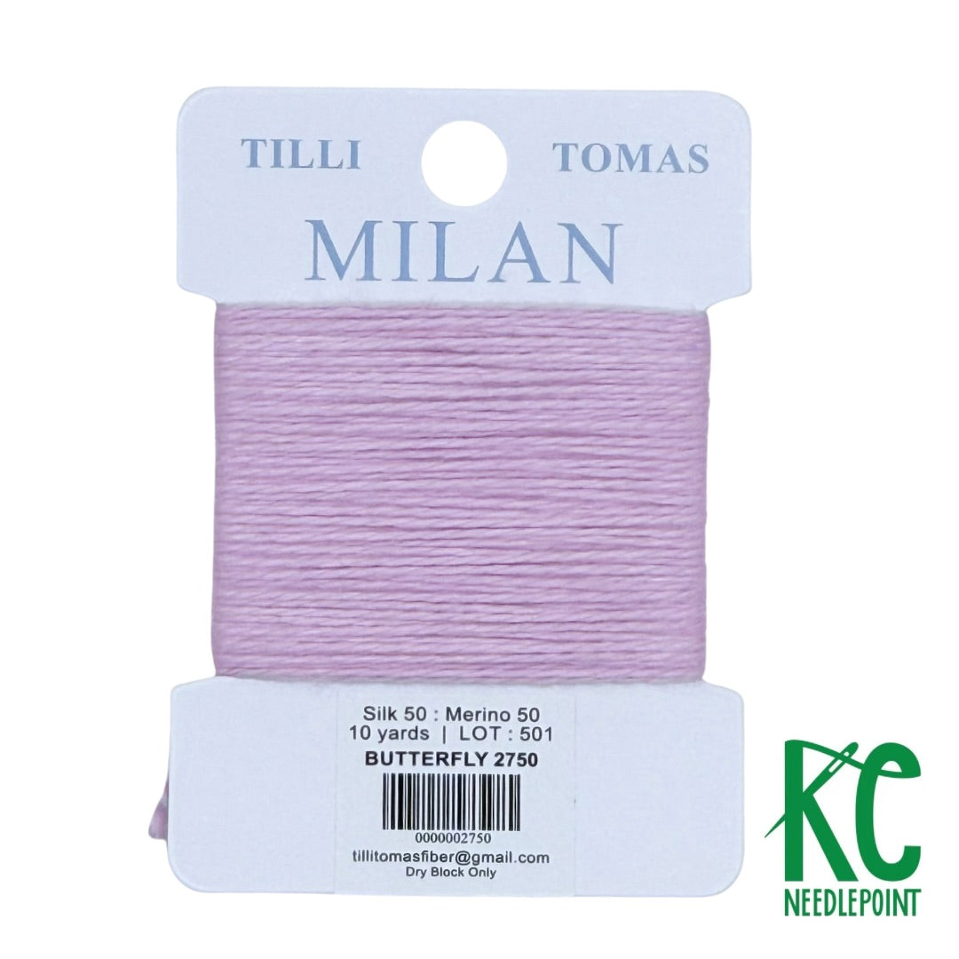 Milan Card 2750 Butterfly - KC Needlepoint
