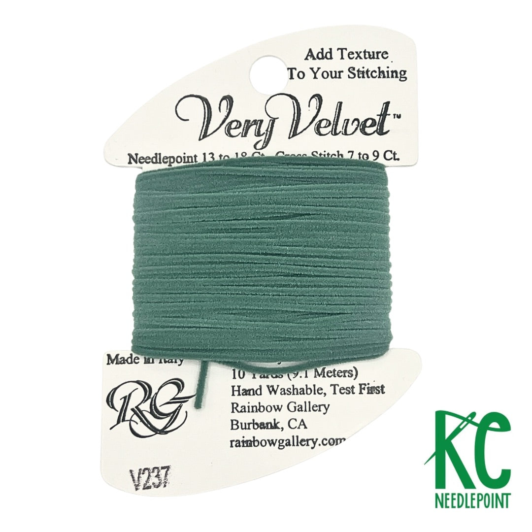 Very Velvet V237 Sea Green - KC Needlepoint