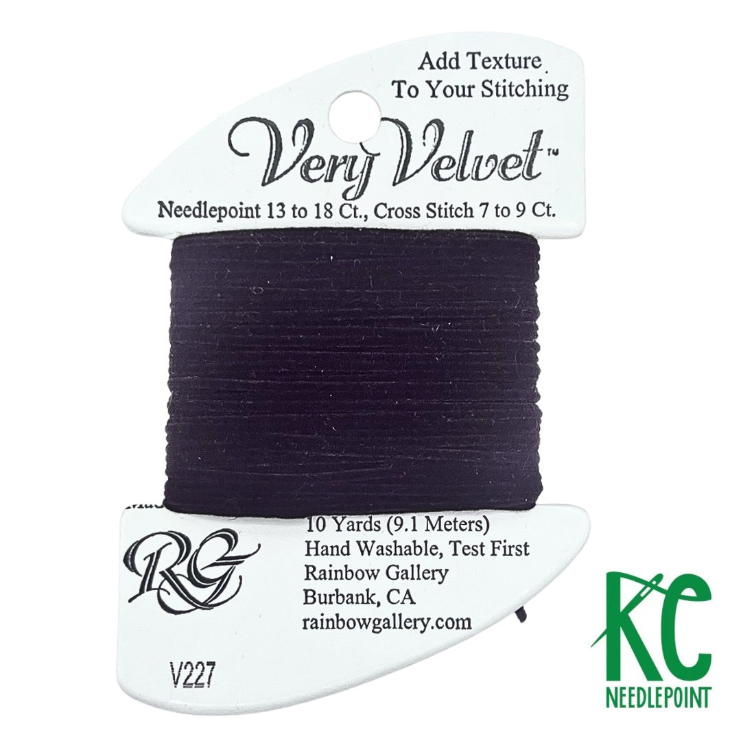 Very Velvet V227 Eggplant - KC Needlepoint