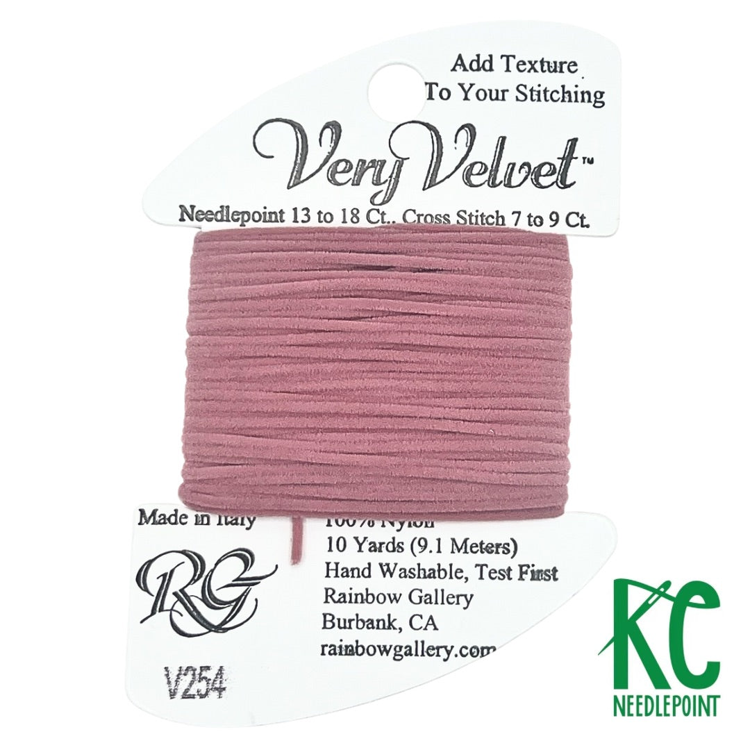 Very Velvet V254 Antique Mauve - KC Needlepoint