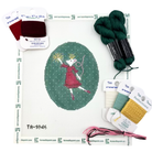 Christmas Mouse Kit - KC Needlepoint