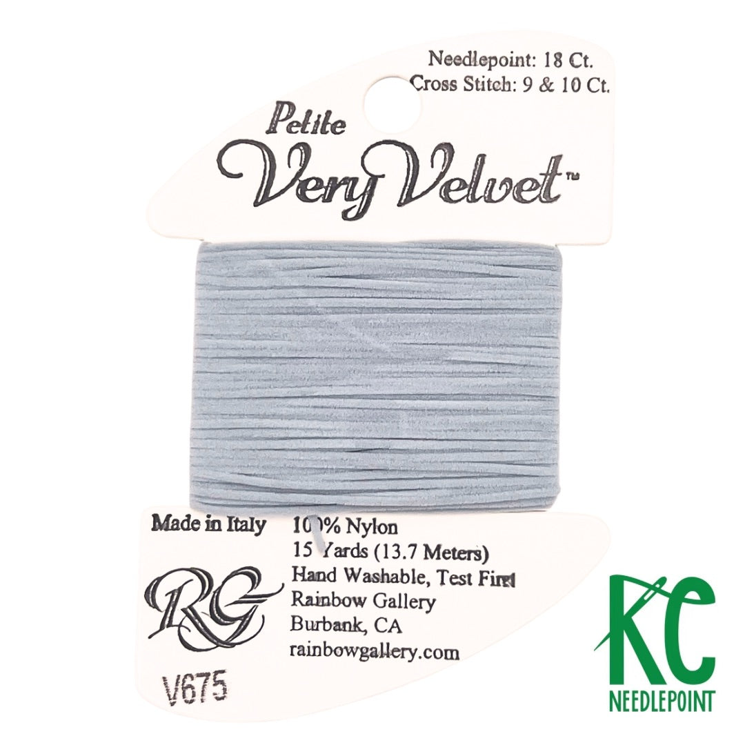 Petite Very Velvet V675 Pearl Gray - KC Needlepoint