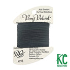 Very Velvet V216 Dark Gray - KC Needlepoint