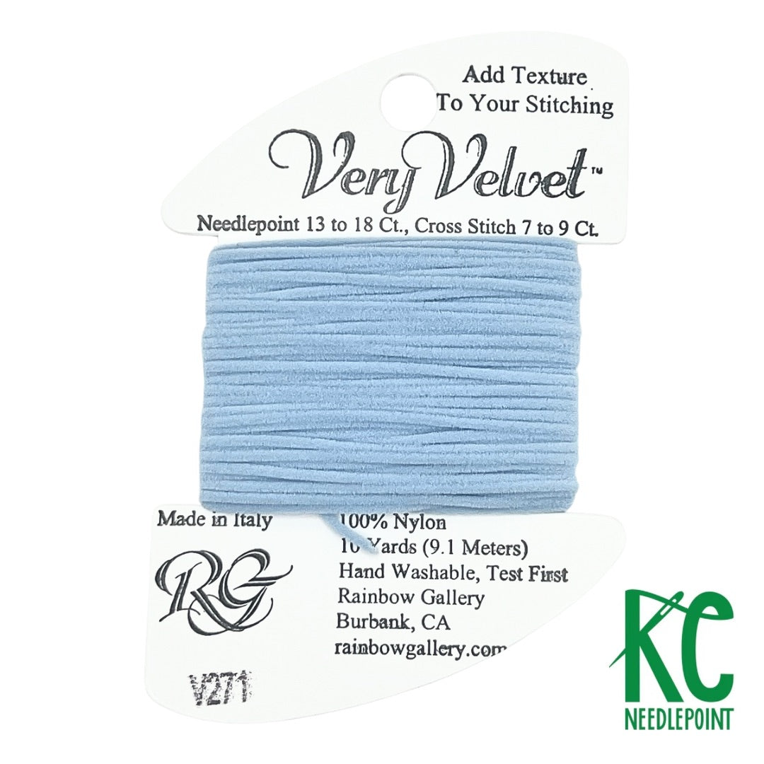 Very Velvet V271 Powder Blue - KC Needlepoint