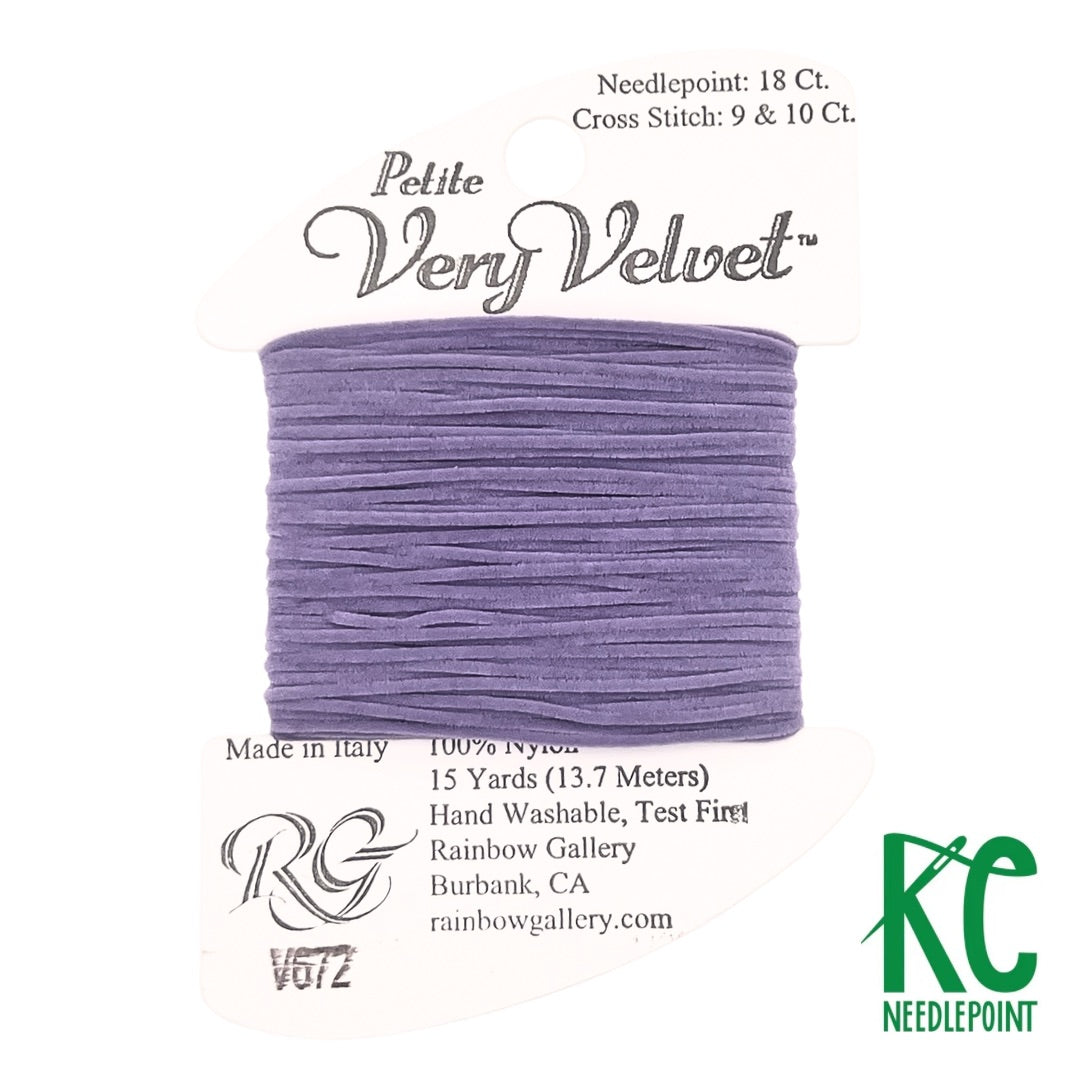 Petite Very Velvet V672 Medium Violet - KC Needlepoint