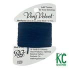 Very Velvet V230 Navy - KC Needlepoint