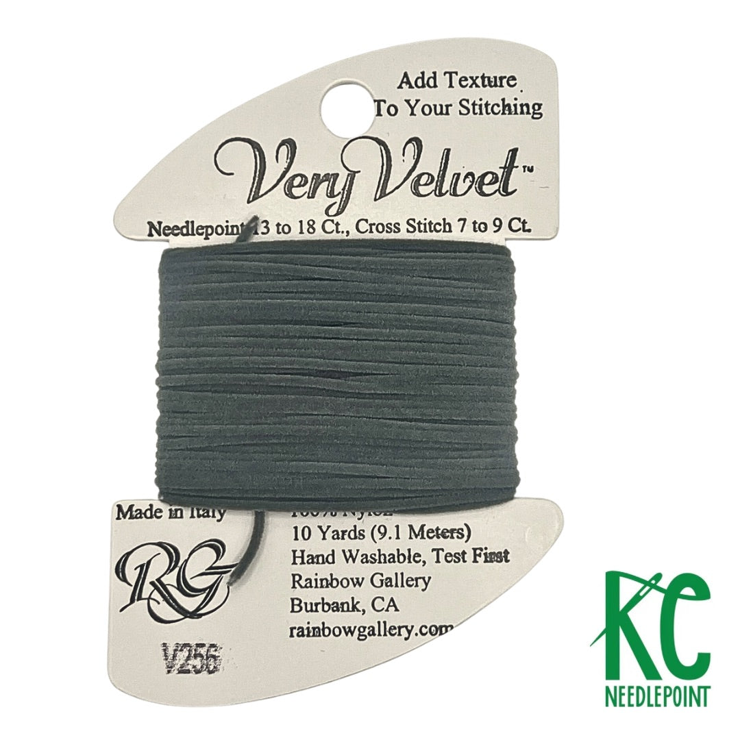 Very Velvet V256 Gray - KC Needlepoint