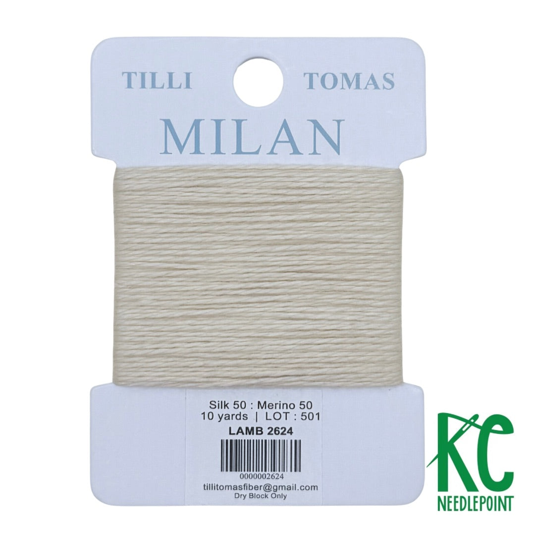 Milan Card 2624 Lamb - KC Needlepoint