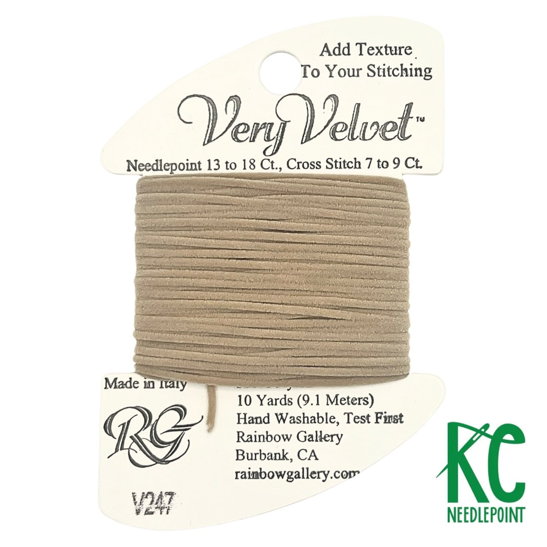 Very Velvet V247 Medium Beige - KC Needlepoint