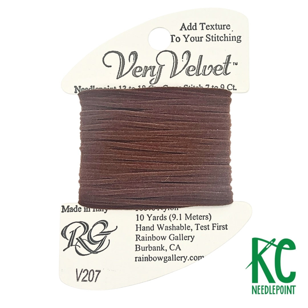 Very Velvet V207 Light Brown - KC Needlepoint